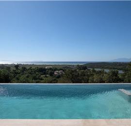 4 bedroom villa with pool & sea views, Acharavi, sleeps 8